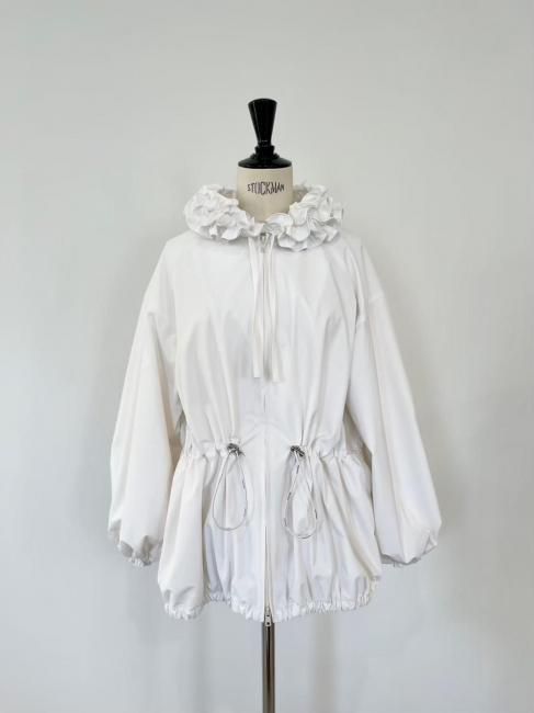 rosymonster・フリル付き 在庫調整】Malta beach blouson【ブラックのみ】※順次発送予定