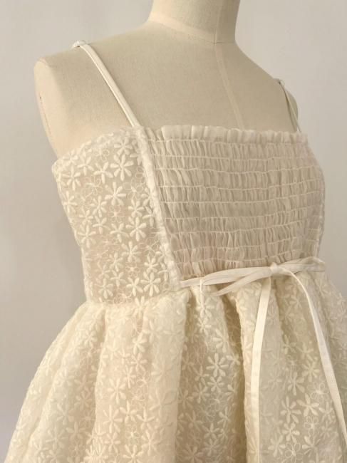 8/9～【SUMMER SALE】flora veil camisole【2色展開】※8/26頃