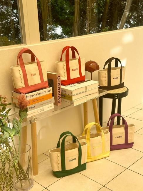 予約販売】palette tote bag【6色展開】※ご注文より2週間程で