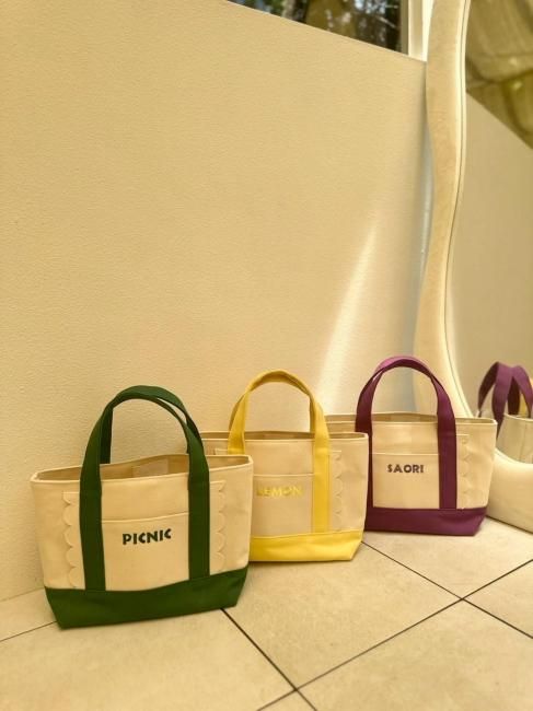 予約販売】palette tote bag【6色展開】※ご注文より2週間程で