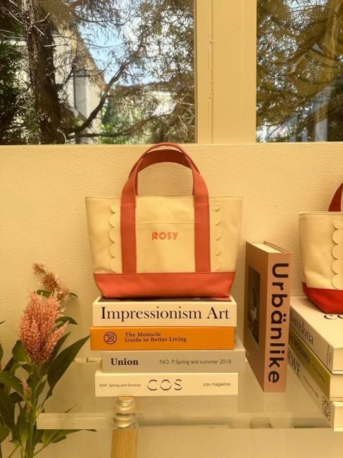 予約販売】palette tote bag【6色展開】※ご注文より2週間程で発送予定