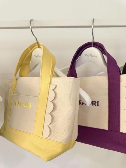 rosy monster ロゴハンドル トートバッグ 予約販売】palette tote bag【6色展開】※ご注文より2週間程で