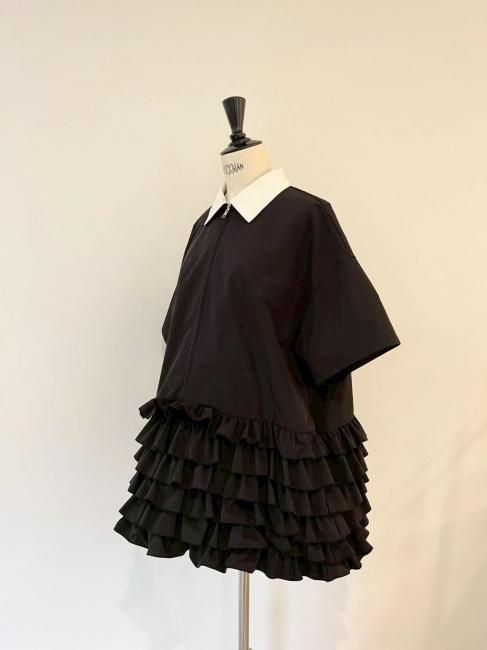 試着のみ 【rosymonster】 playful panda tunic 黒 在庫調整】playful panda tunic【2色展開】※順次発送予定