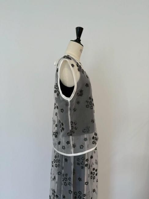 10/18～【MORE FINAL SALE】glittering veil wrap skirt【2色展開/2