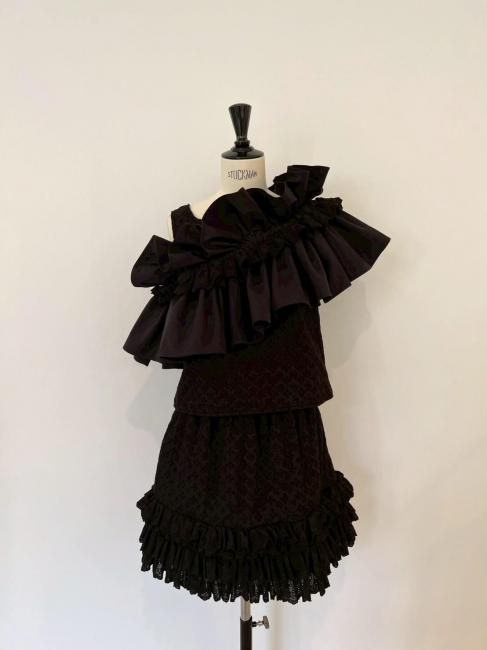 10/18～【AUTUMN SALE】frill parade tops【2色展開】※10/22頃