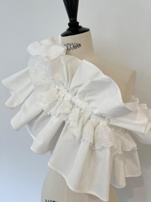 10/18～【AUTUMN SALE】frill parade tops【2色展開】※10/22頃