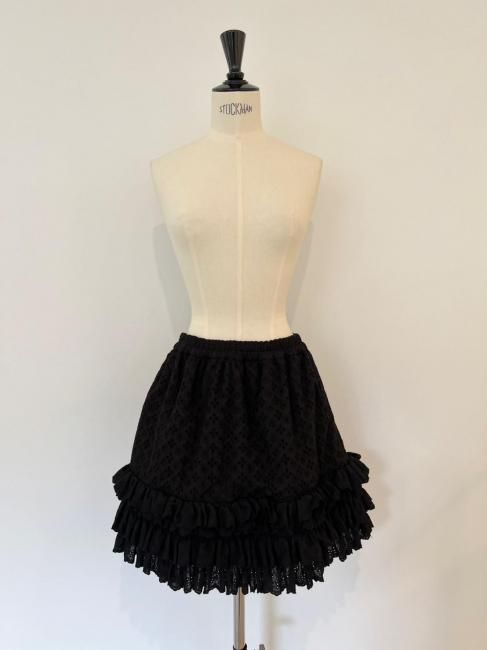 10/18～【AUTUMN SALE】frill parade skirt【2色展開】※10/22頃