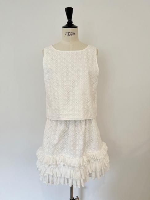 10/18～【AUTUMN SALE】frill parade skirt【2色展開】※10/22頃