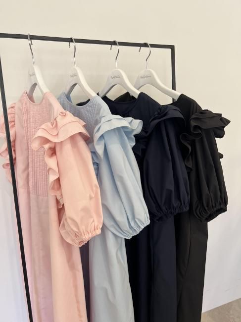 在庫調整】solid triple frill OP【4色展開/2サイズ展開】※順次