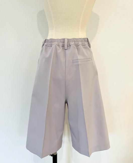 在庫調整】POSY clean line half pants【4色展開/2サイズ展開