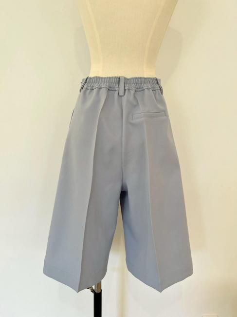 在庫調整】POSY clean line half pants【4色展開/2サイズ展開