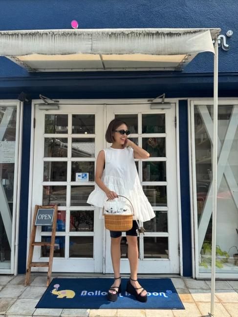 在庫調整】August Opera tiered tunic【4色展開】※順次発送予定