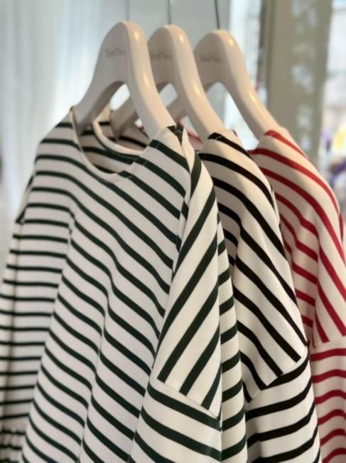 11/17～【WINTER SALE】kurage border tunic【グリーン・レッドのみ