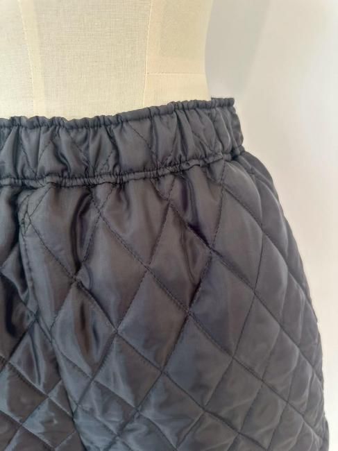 再販/予約販売】POSY quilting short pants【ブラックのみ】※9
