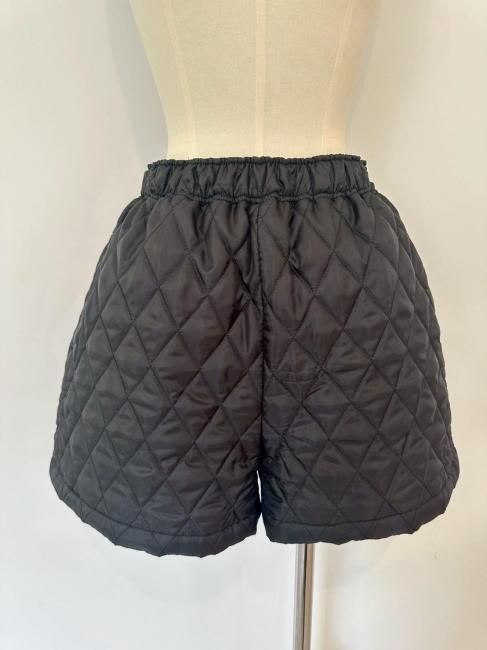 Rosy Monster　黒色キルティングショートパンツ　⭐︎新品未使用 再販/予約販売】POSY quilting short pants【ブラックのみ】※9