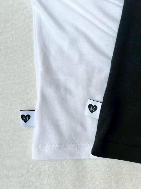 ロージーモンスター　アルガンハグティ　白 在庫調整】argan hug tee（長袖2枚組）【2色展開】※順次発送予定