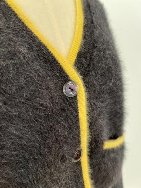 在庫調整】bi-color konkon cardigan【5色展開】※順次発送予定