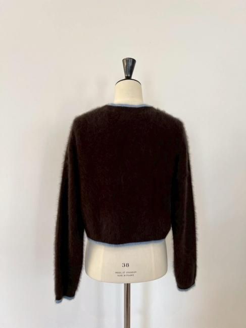 予約販売】bi-color konkon cardigan【5色展開】※10月末～11月