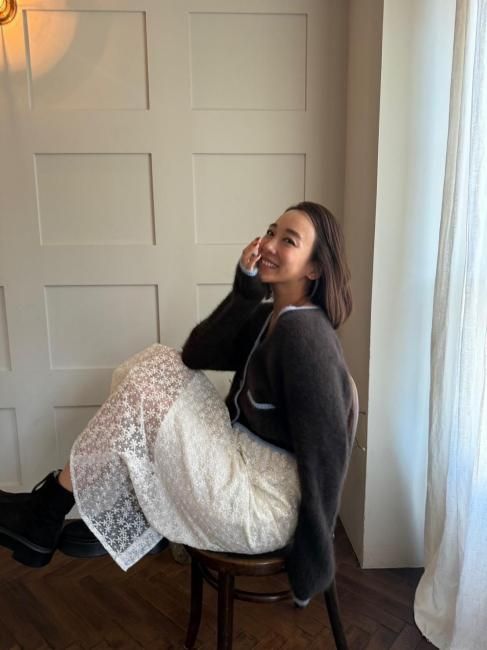 在庫調整】bi-color konkon cardigan【5色展開】※順次発送予定