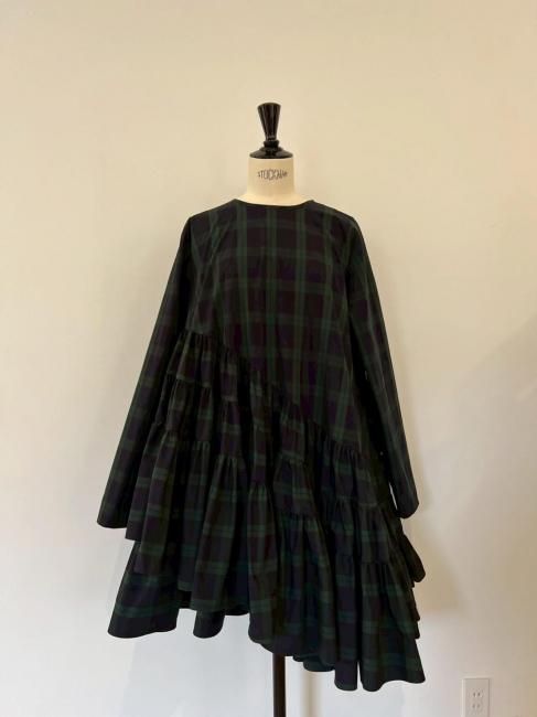 ワンピース June Opera tiered OP 在庫調整】June Opera tiered OP【3色展開/2サイズ展開】※順次