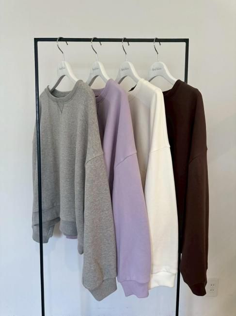 在庫調整】basic over sweat【4色展開】※順次発送予定 - RosyMonster