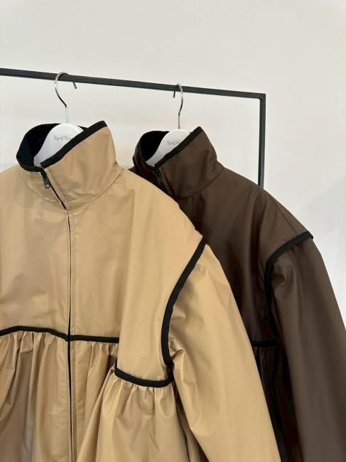 再販/予約販売】2way water proof mountain blouson【カーキブラウン