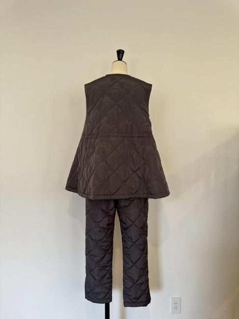 在庫調整】flower quilting pants【2色展開/2サイズ展開】※順次発送