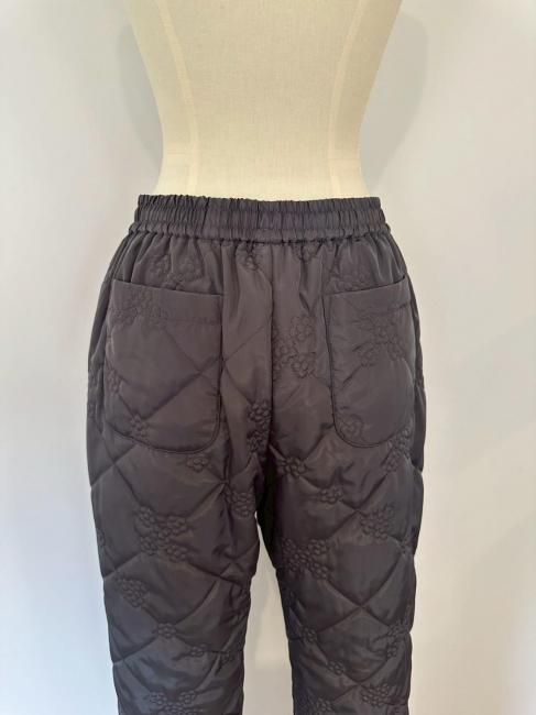 在庫調整】flower quilting pants【2色展開/2サイズ展開】※順次発送
