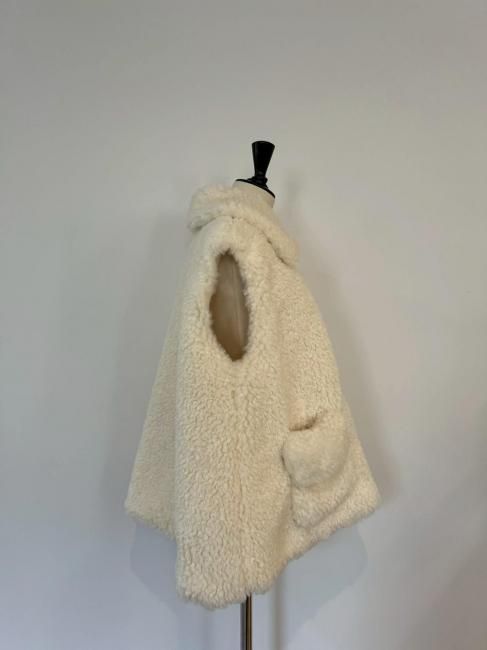 予約販売】bearly boa vest【3色展開】※11月下旬頃より順次発送予定