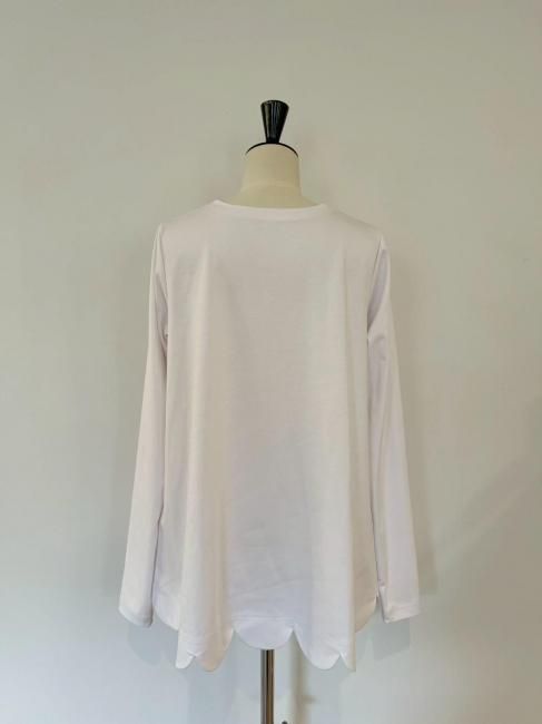 在庫調整】scallop argan tunic【2色展開】※順次発送予定 - RosyMonster