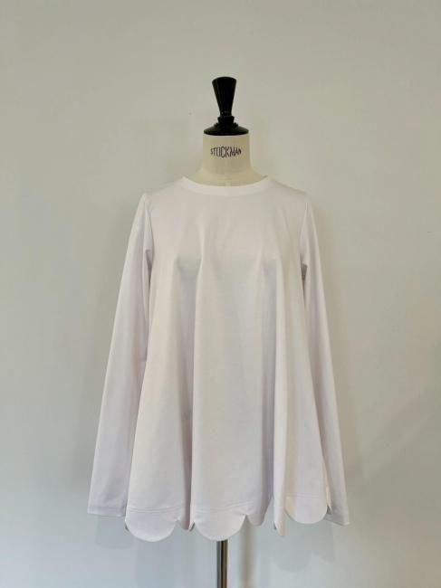 新品タグ付き　ロージーモンスター scallop argan tunic 在庫調整】scallop argan tunic【2色展開】※順次発送予定 - RosyMonster