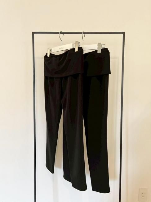 再販/予約販売】argan air leggings（2枚組） 【ブラックのみ/2サイズ