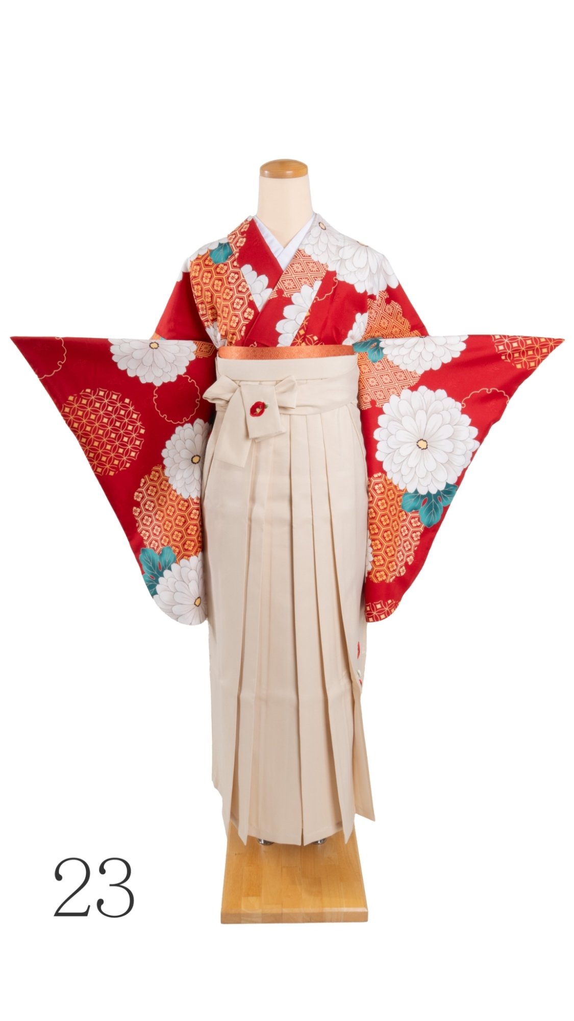 レンタル着物・袴のセット　２３