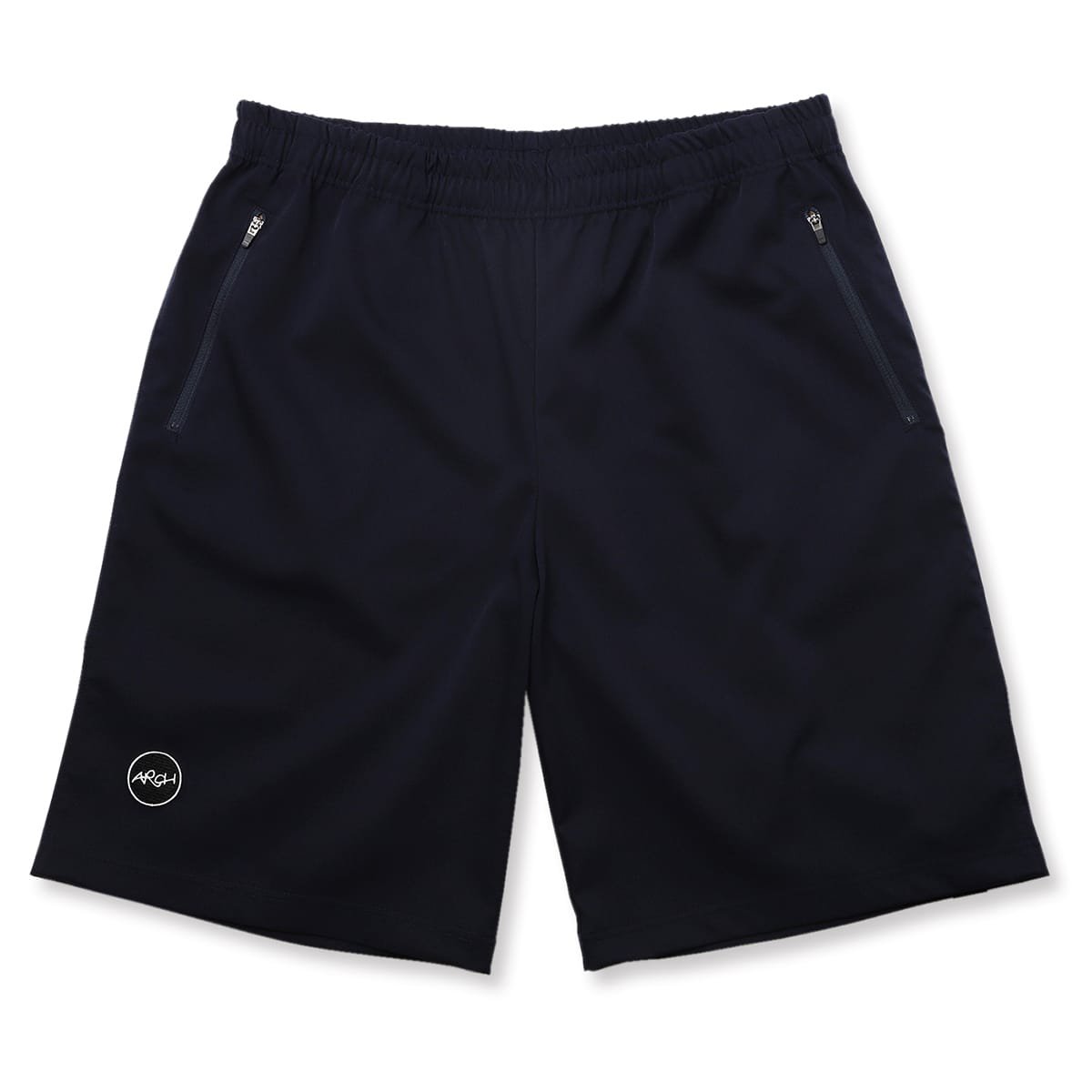 patch sports chino half pants【navy】