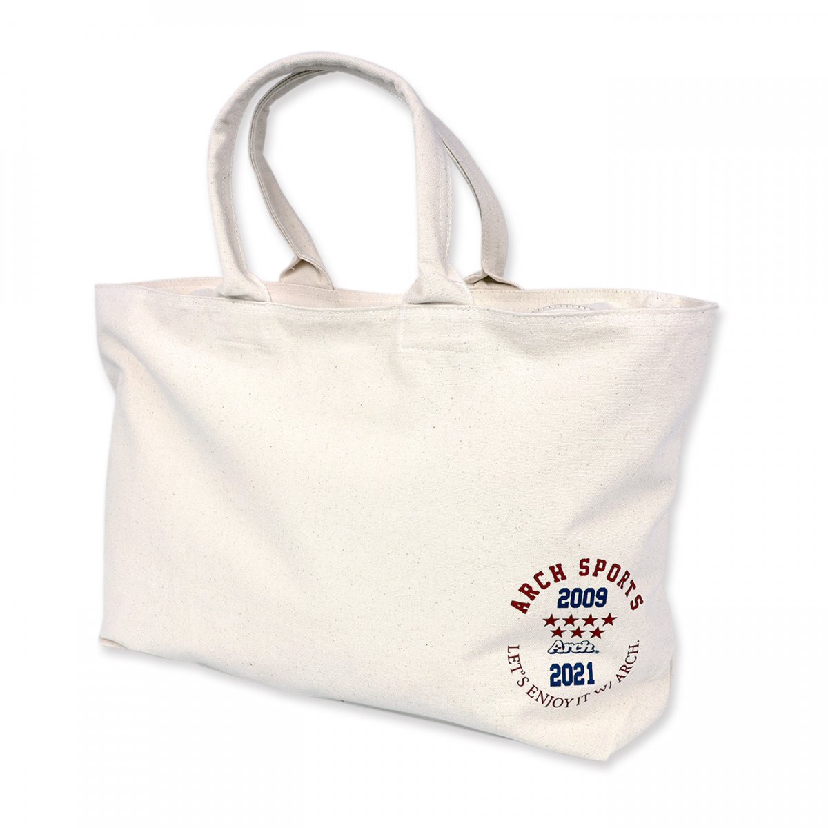 enjoy athletics tote bag 【natural】