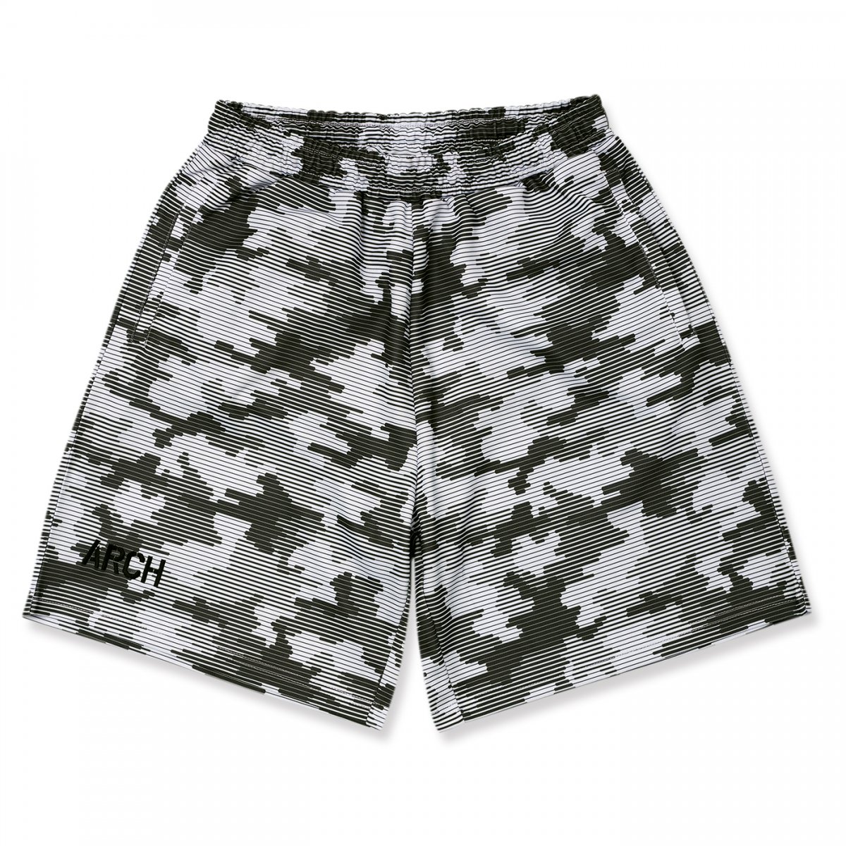 line camo shorts 【gray】