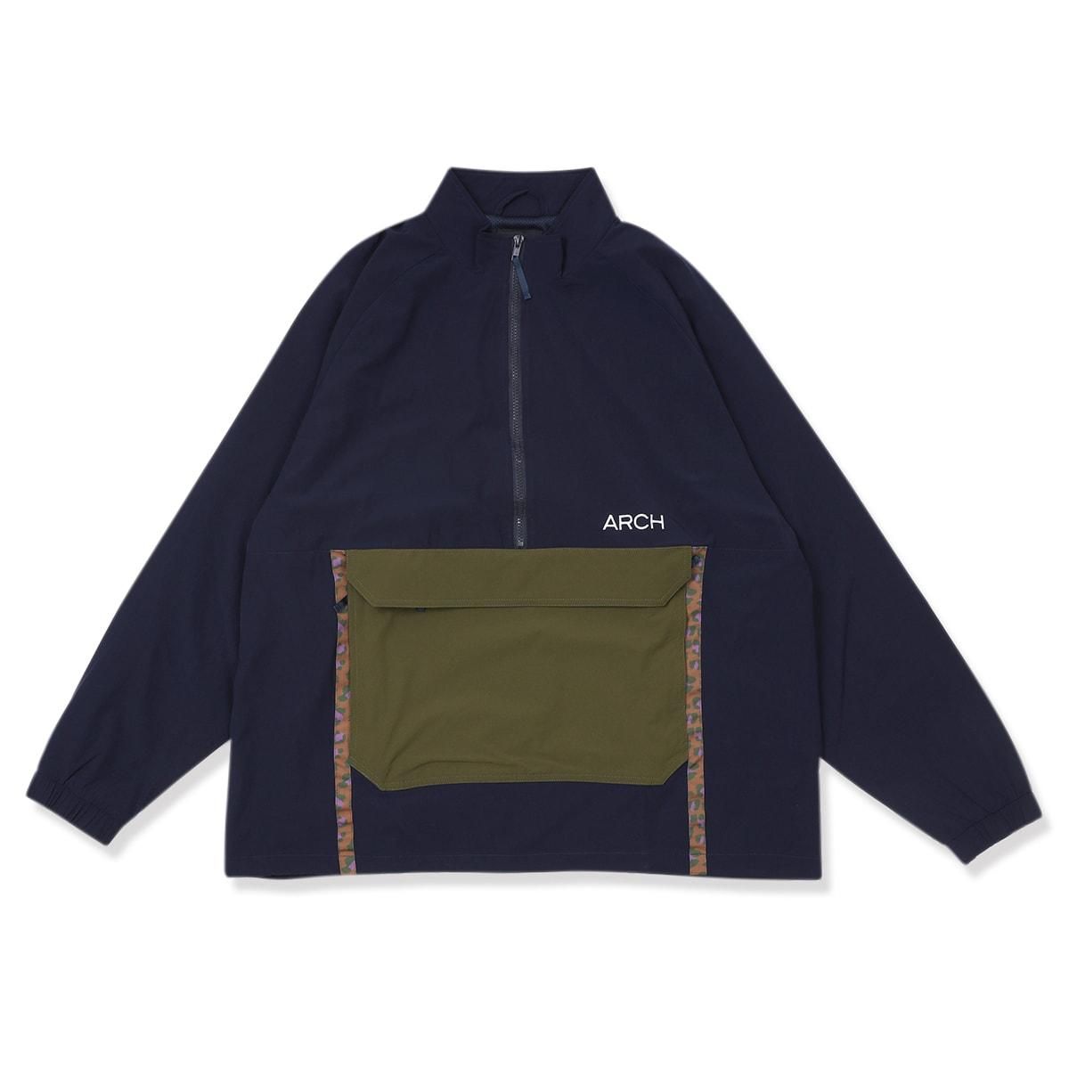 leopard anorak jacket【navy】 - Arch ☆ アーチ [バスケットボール