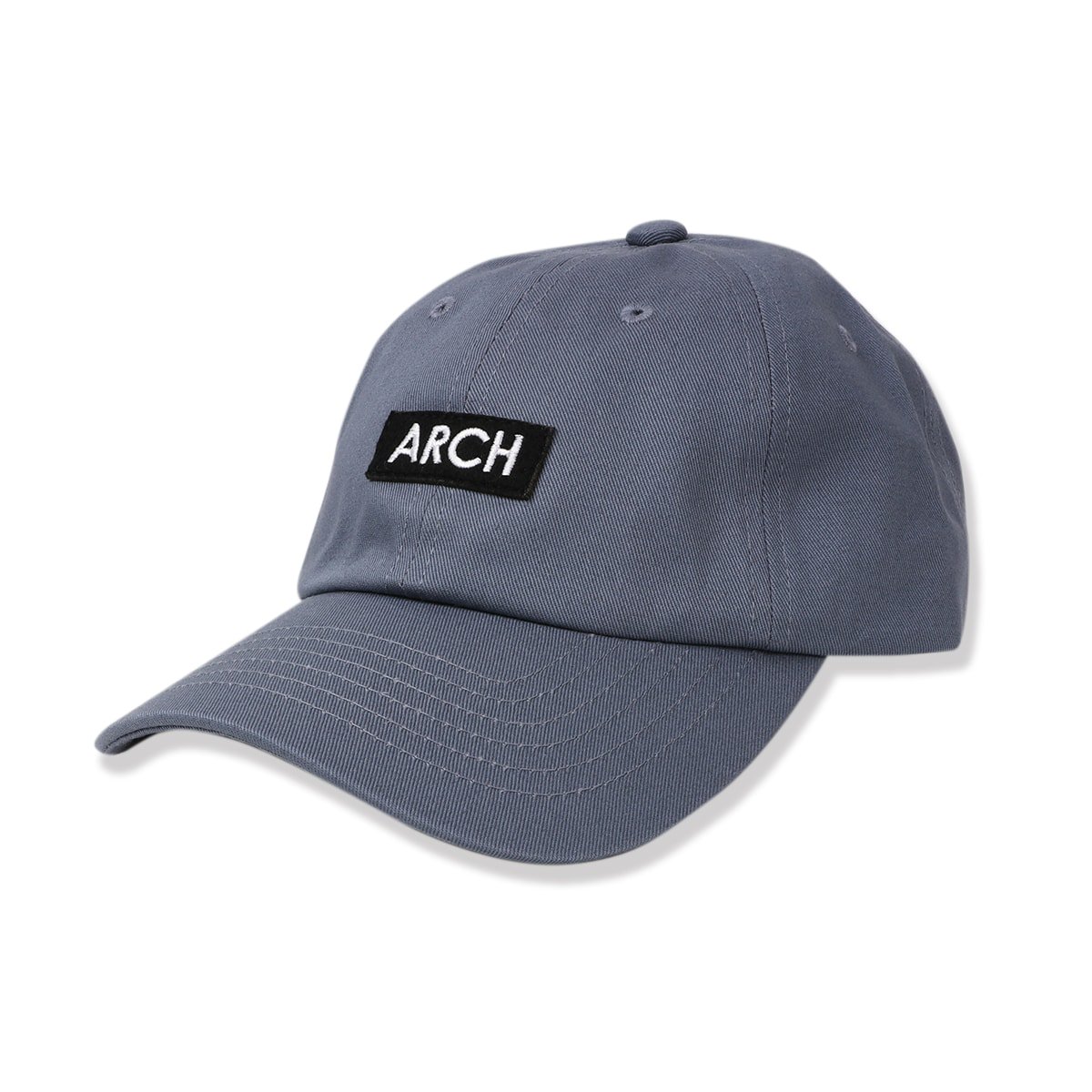 patch twill cap【stone blue】