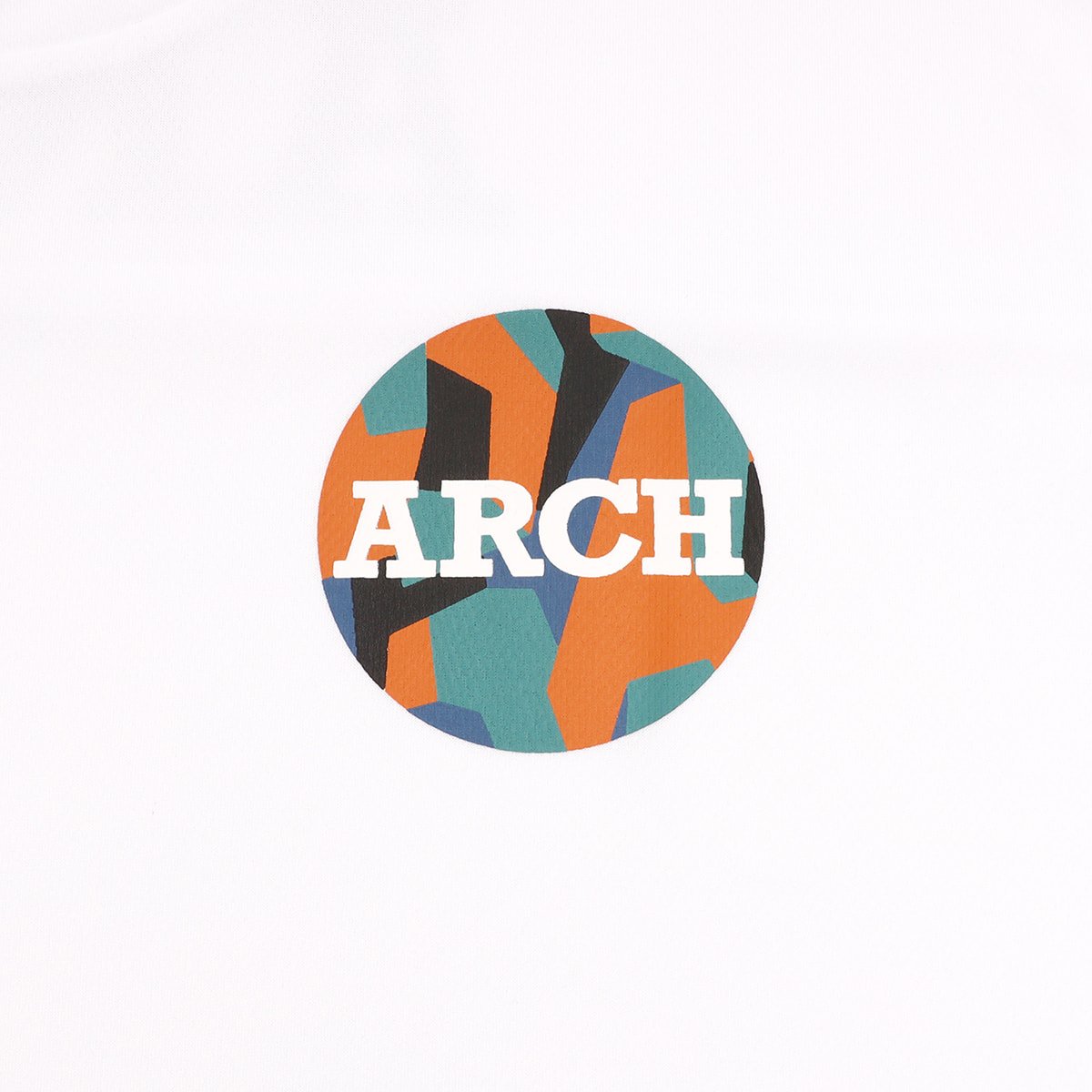 polygonal tee [DRY]【white】 - Arch ☆ アーチ [バスケットボール＆ライフスタイルウェア  BasketballLifestyle wear]