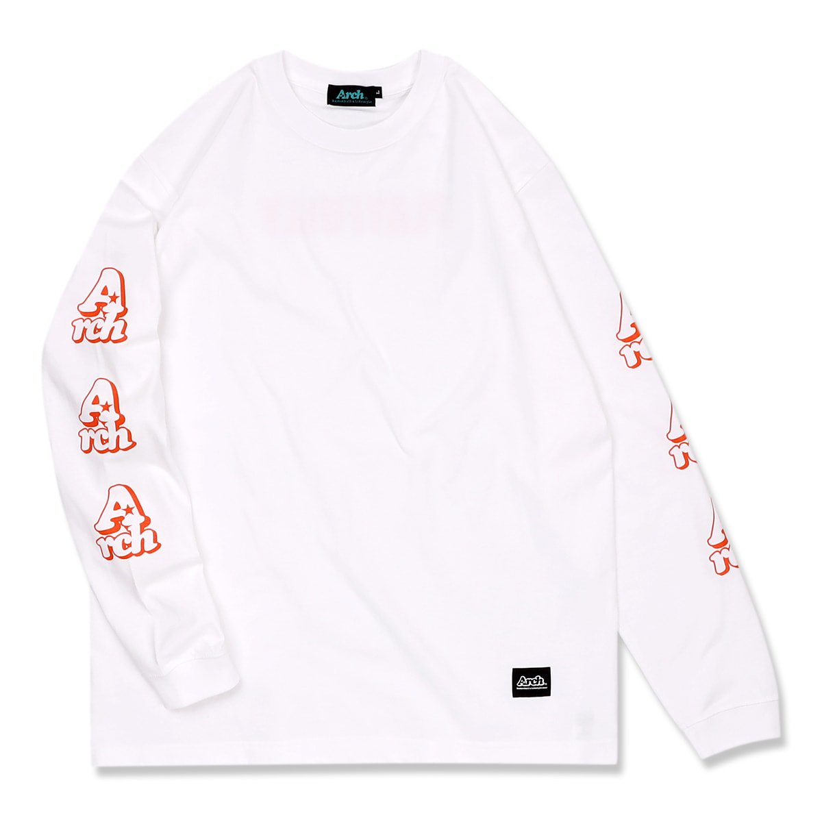 playfully L/S tee【white】