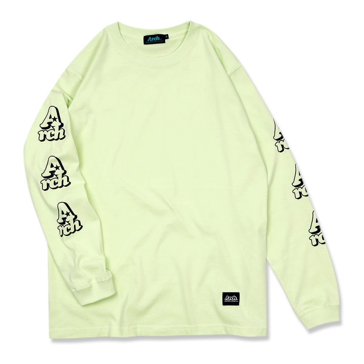 playfully L/S tee【lime】