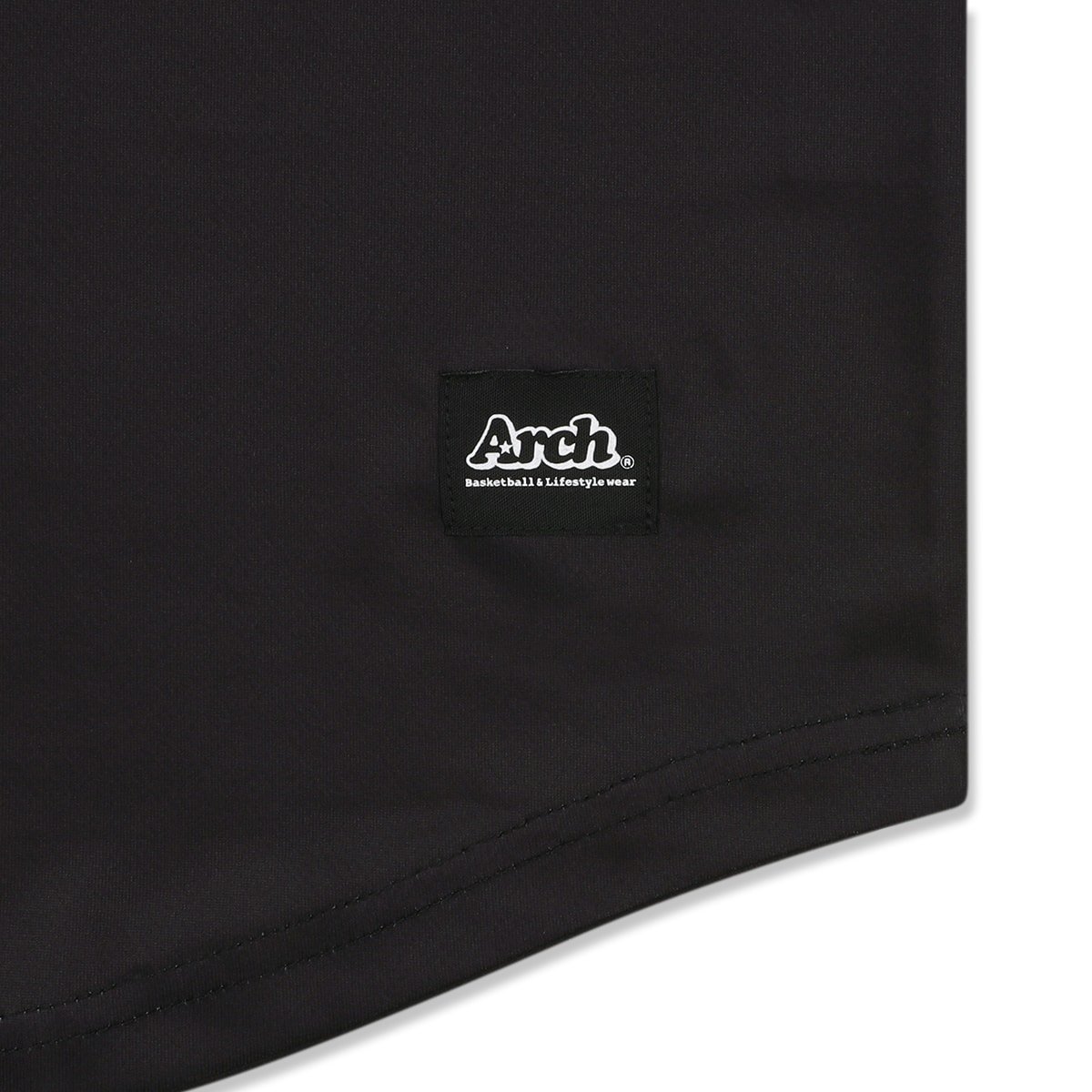 color block tee [DRY]【black】 - Arch ☆ アーチ [バスケットボール＆ライフスタイルウェア  BasketballLifestyle wear]