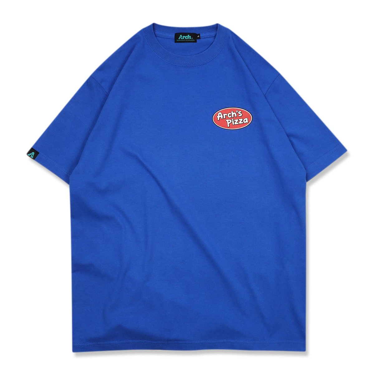 Arch's pizza tee【blue】