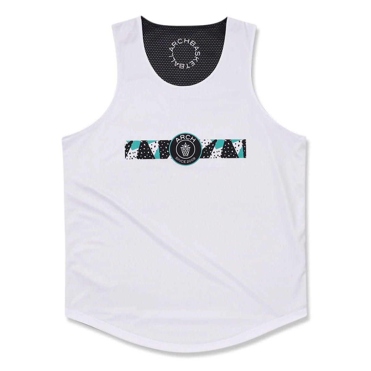 crush dot rev. tank [DRY]【white/black】 - Arch ☆ アーチ