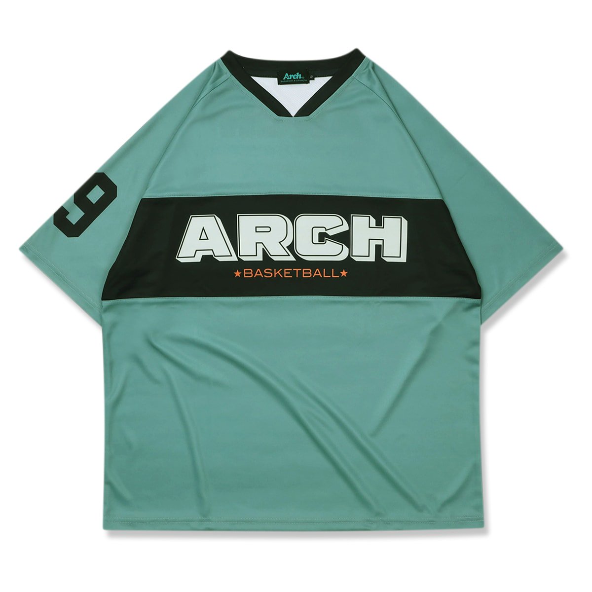 bi-color oversized tee [DRY]【sage green】 - Arch ☆ アーチ 