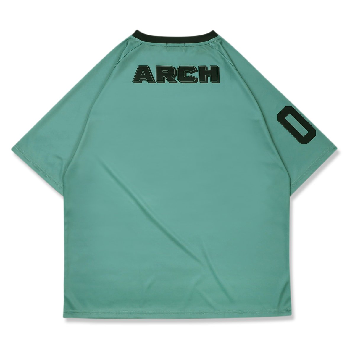 bi-color oversized tee [DRY]【sage green】 - Arch アーチ