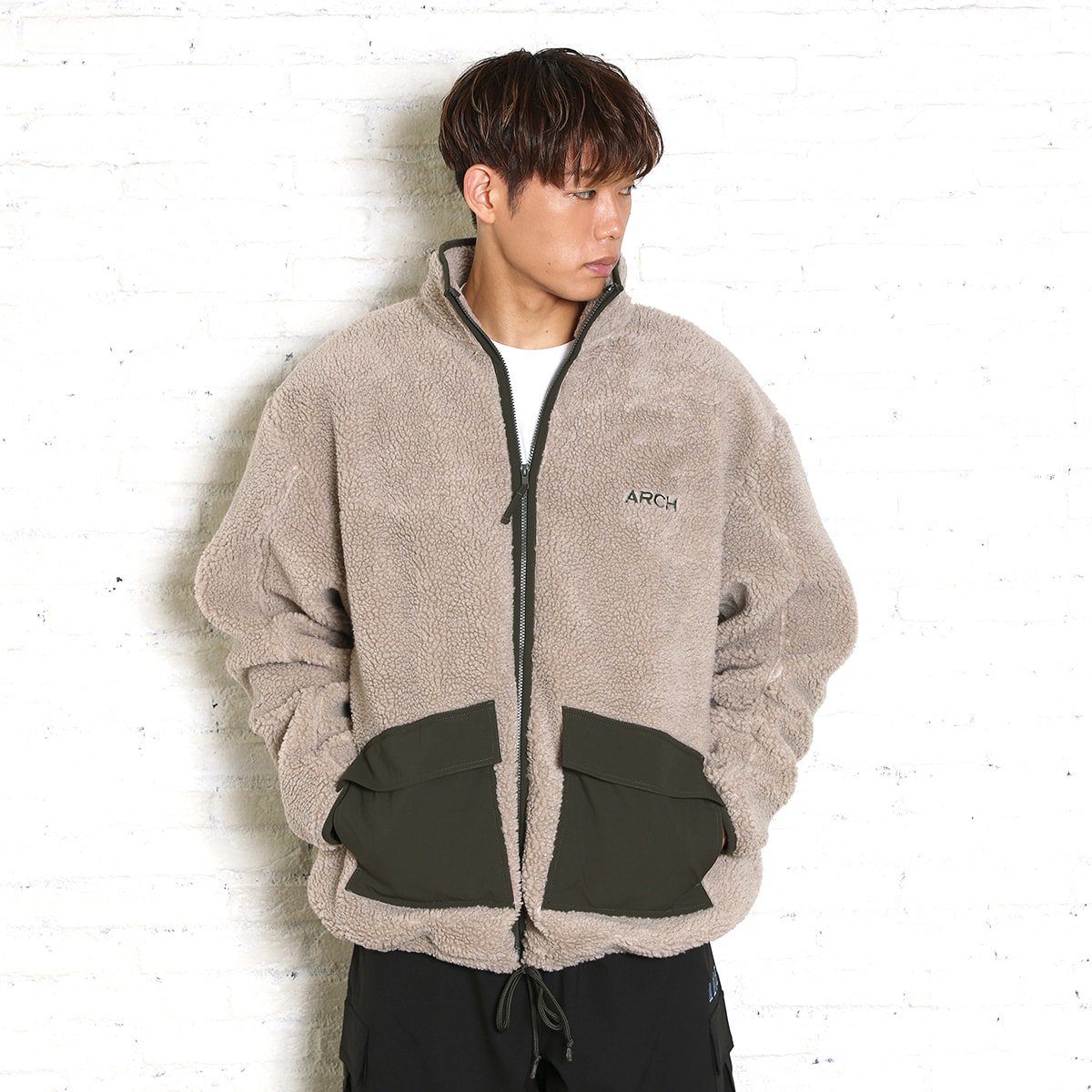 16000Arch boa fleece jacket T722-104 - ウェア