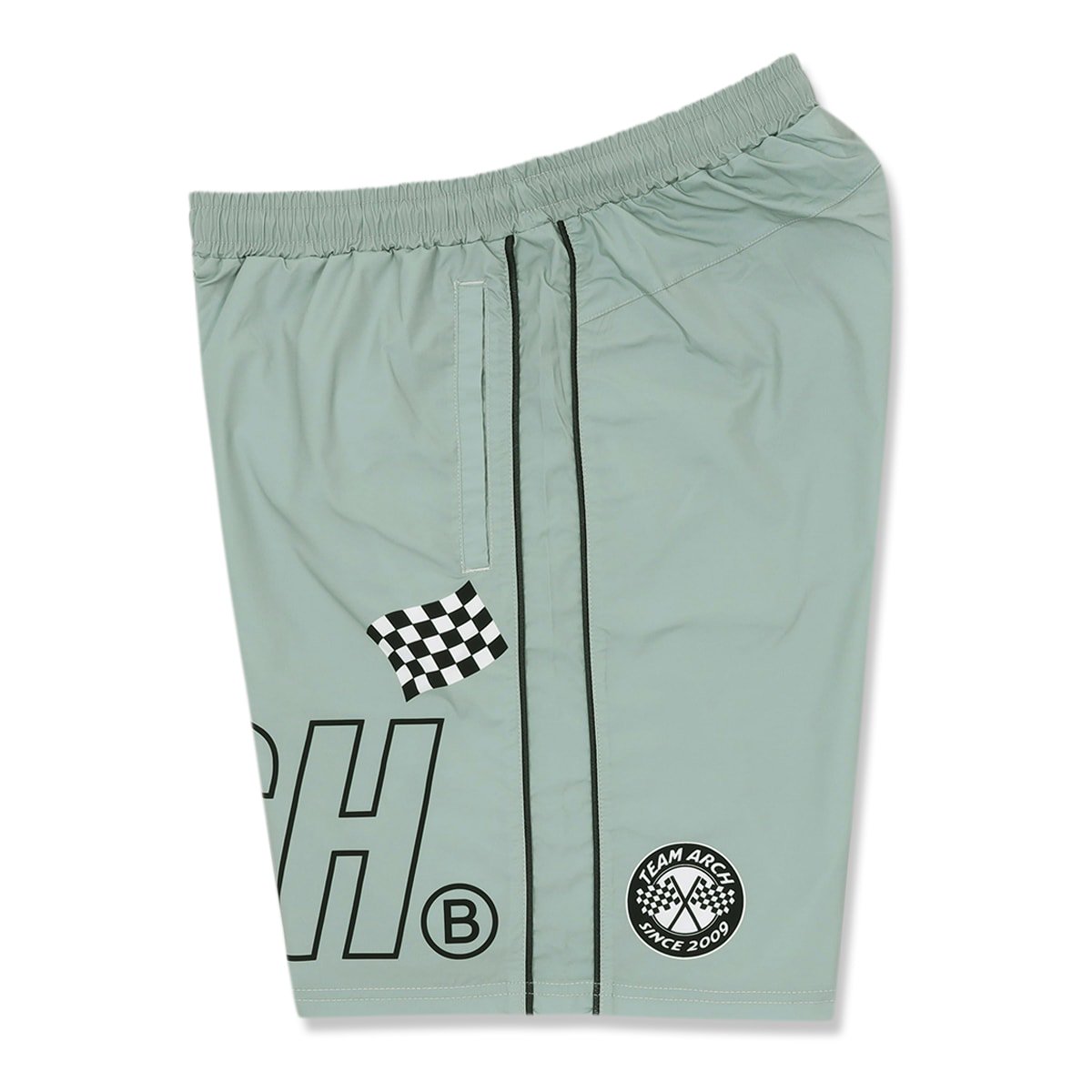 racing B shorts【gray】 - Arch ☆ アーチ [バスケットボール＆ライフスタイルウェア  Basketball&Lifestyle wear]