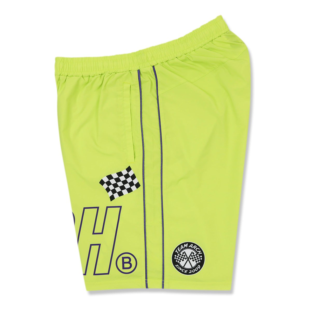 racing B shorts【lime】 - Arch ☆ アーチ [バスケットボール＆ライフスタイルウェア  Basketball&Lifestyle wear]