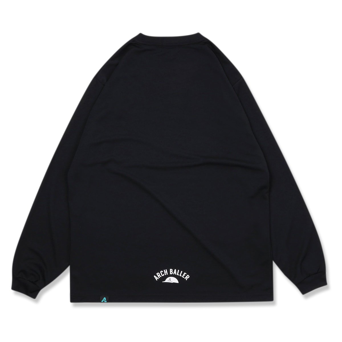 leg through L/S tee [DRY]【black】 - Arch ☆ アーチ